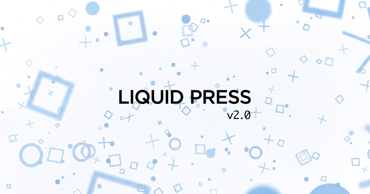 AI-ready WordPress theme LIQUID PRESS