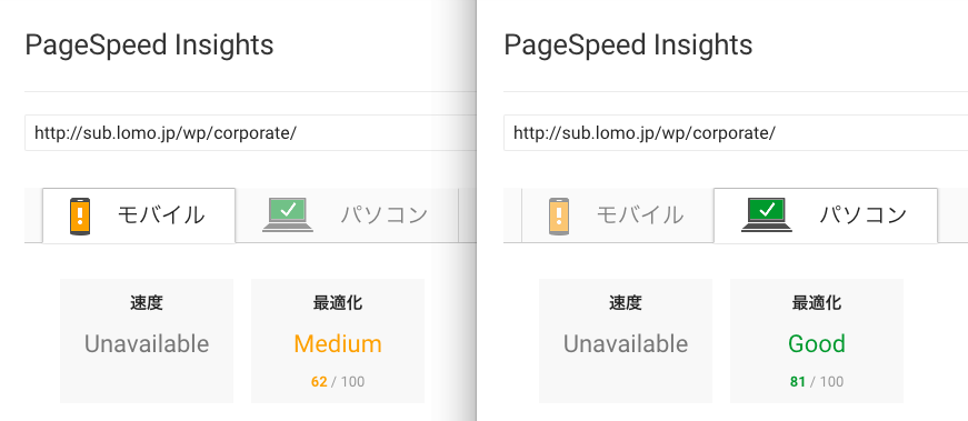 Google PageSpeed Insights